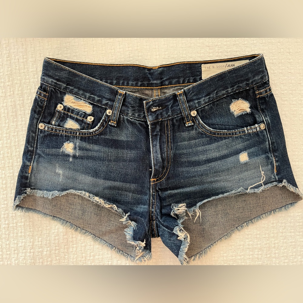 Rag & bone jean shorts size 24